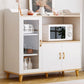 Sideboard mobile rettangolare la credenza moderna cucina in legno