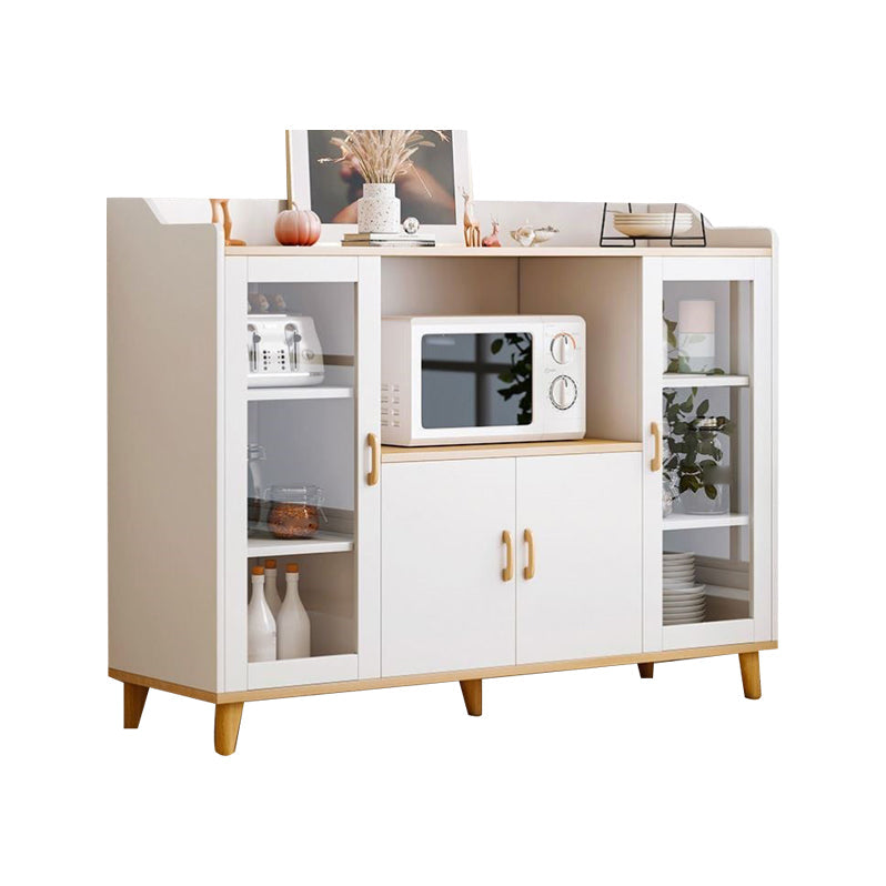 Sideboard mobile rettangolare la credenza moderna cucina in legno