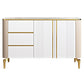 Sideboard moderna Sinterita Sinterita 3 cassetti Sideboard da pranzo con porte per soggiorno