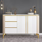 Sideboard moderna Sinterita Sinterita 3 cassetti Sideboard da pranzo con porte per soggiorno
