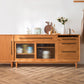 33.46"H Sideboard Solid Wood Contemporary Style Dining Server for Kitchen Living Room