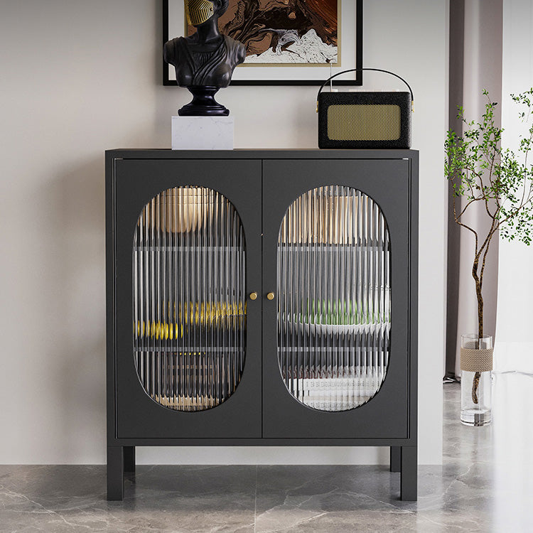 35.43 "H Sideboard zeitgenössischer Stil Speiseserver mit 2 Türen für das Wohnzimmer in der Küche