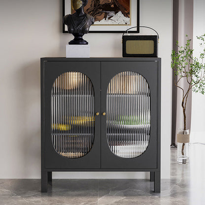 35.43 "H Sideboard zeitgenössischer Stil Speiseserver mit 2 Türen für das Wohnzimmer in der Küche