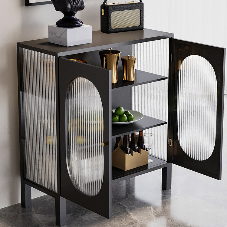 35.43 "H Sideboard zeitgenössischer Stil Speiseserver mit 2 Türen für das Wohnzimmer in der Küche