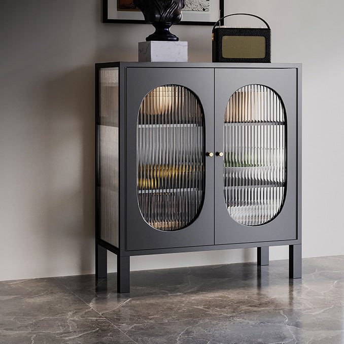 35.43 "H Sideboard zeitgenössischer Stil Speiseserver mit 2 Türen für das Wohnzimmer in der Küche