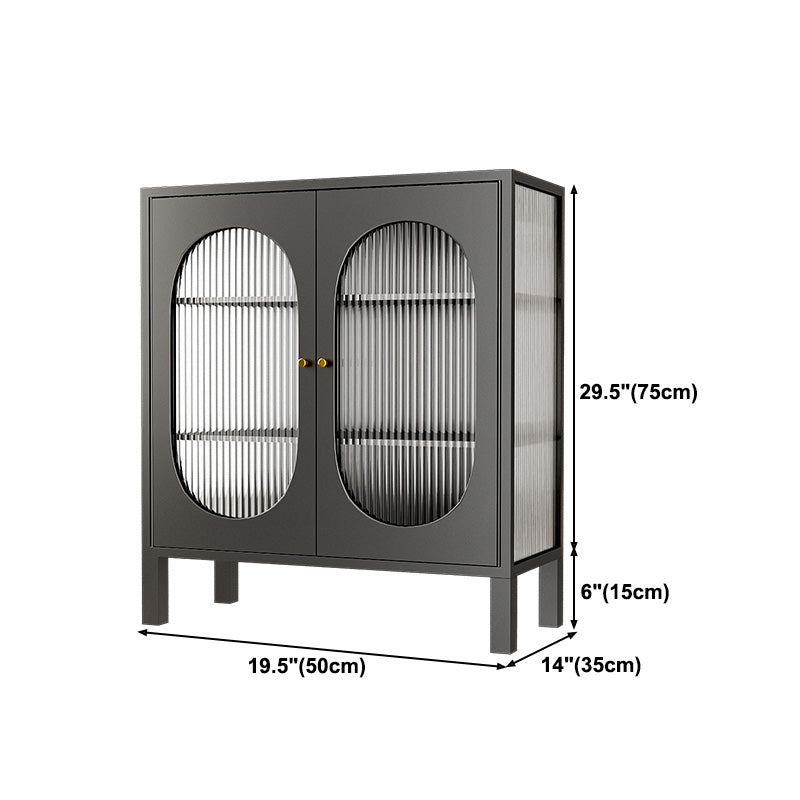 35.43 "H Sideboard zeitgenössischer Stil Speiseserver mit 2 Türen für das Wohnzimmer in der Küche