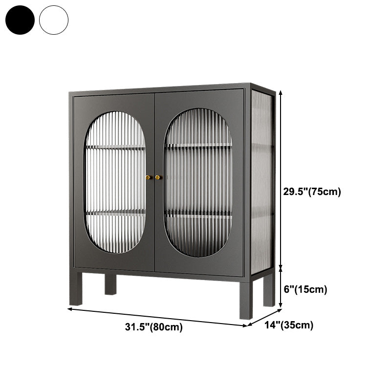 35.43 "H Sideboard zeitgenössischer Stil Speiseserver mit 2 Türen für das Wohnzimmer in der Küche