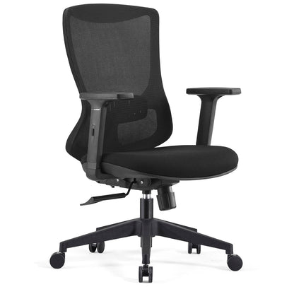 Height-adjustable Office Chair Modern Working Chair with Wheels