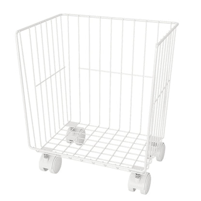 Estantería de estilo moderno estantería de metal de espalda cerrada con ruedas de lanzador para uso en el hogar