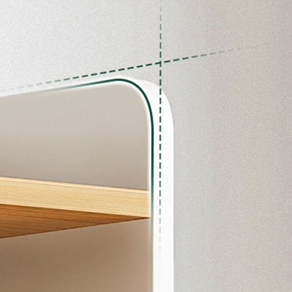 Wooden Closed Back Bookcase Modern Standard Bookshelf for Home Clearhalo 'Bookcases' 'furn' 'furn_bookcases' 'Furniture' 'Office Furniture' 5164802