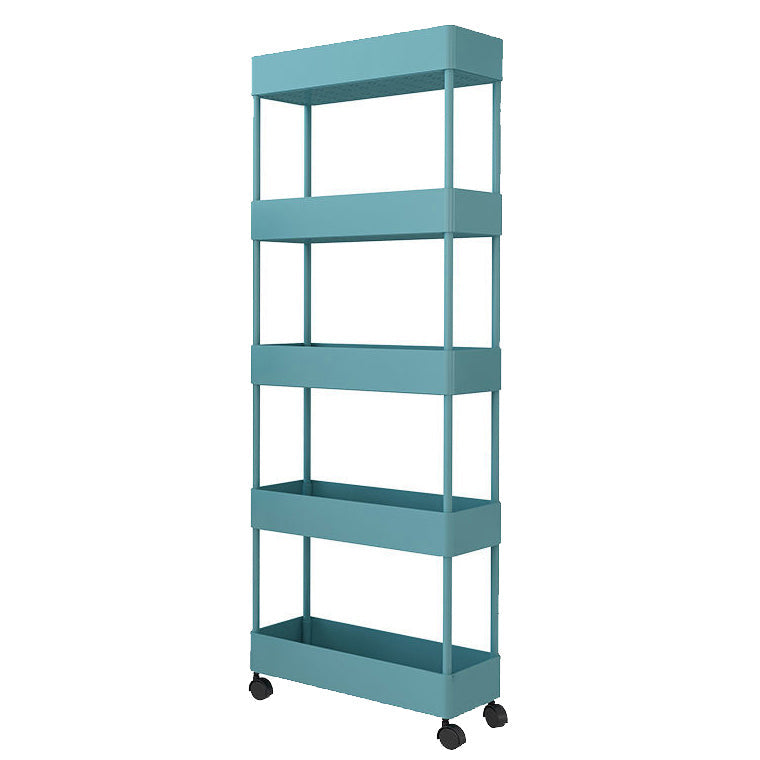 Estantería de estantería de plástico de estilo contemporáneo para la oficina en casa