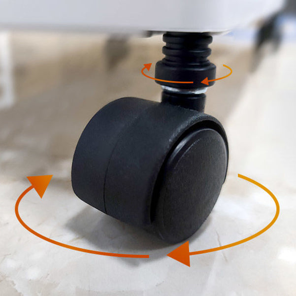 Estantería de estantería de plástico de estilo contemporáneo para la oficina en casa