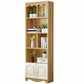 Modern Standard Bookcase Wooden Bookshelf with Rectangle Shelves