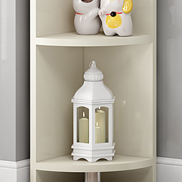 Modern Standard Bookcase Wooden Bookshelf with Rectangle Shelves