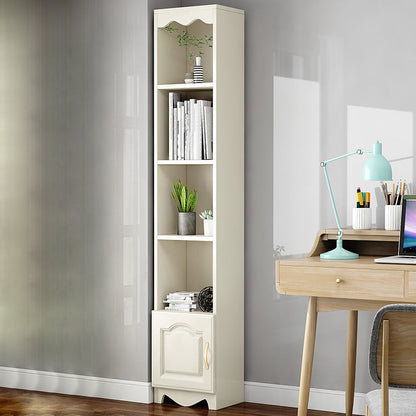 Modern Standard Bookcase Wooden Bookshelf with Rectangle Shelves