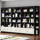 Modern Standard Bookcase Wooden Bookshelf with Rectangle Shelves