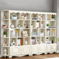 Modern Standard Bookcase Wooden Bookshelf with Rectangle Shelves