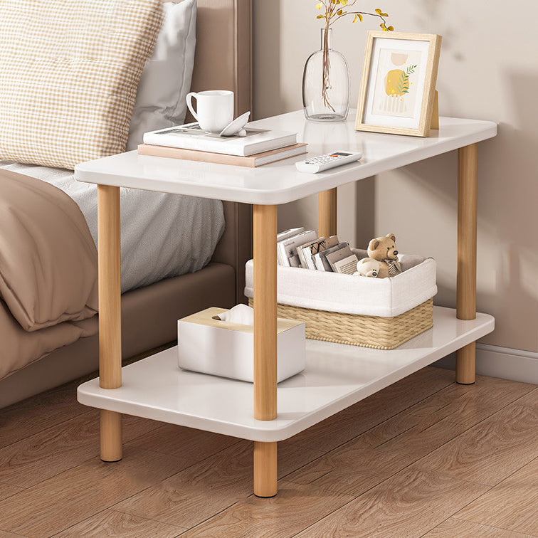 Modern Style Bookshelf Wooden Open Back Etagere Bookcase for Home White Clearhalo 'Bookcases' 'furn' 'furn_bookcases' 'Furniture' 'Office Furniture' 5164949