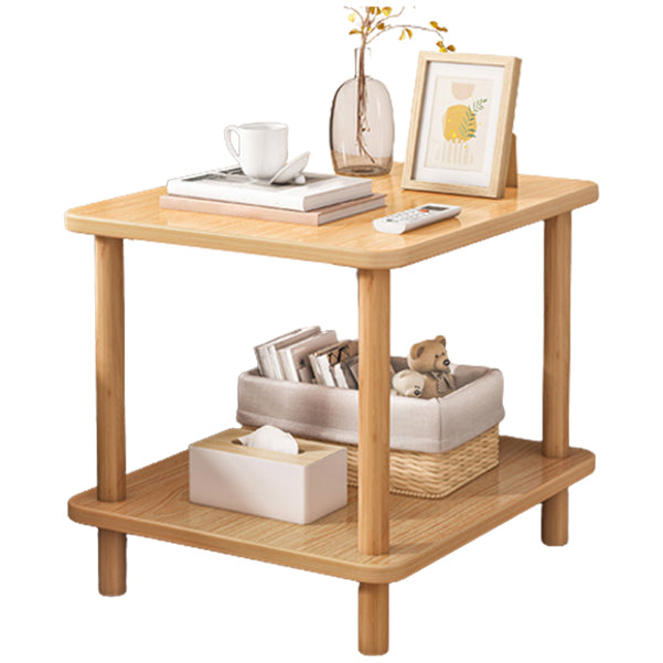 Modern Style Bookshelf Wooden Open Back Etagere Bookcase for Home 16"L x 16"W x 21"H Wood Clearhalo 'Bookcases' 'furn' 'furn_bookcases' 'Furniture' 'Office Furniture' 5164953