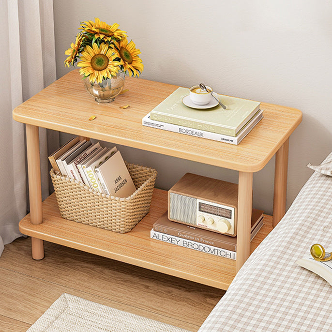 モダンなスタイルの本棚木製オープンバックエタゲールの本棚