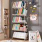 White Etagere Bookshelf Modern 2/3/4/5シェルフメタル垂直本棚
