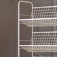 White Etagere Bookshelf Modern 2/3/4/5シェルフメタル垂直本棚