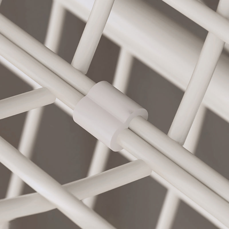 Estantería blanca etagere moderna 2/3/4/4/5 estantería vertical de metal