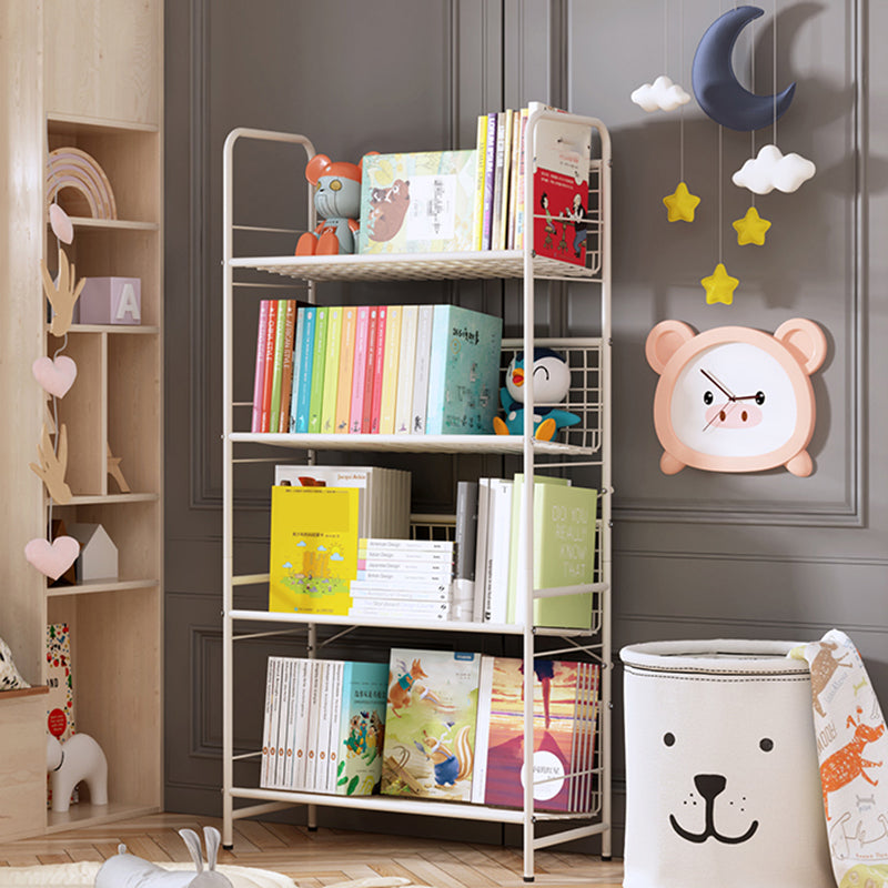 White Etagere Bookshelf Modern 2/3/4/5シェルフメタル垂直本棚