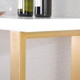 Wood Bar Dining Table Glam Rectangle Bar Table with Double Pedestal for Dining Room Clearhalo 'Bar Furniture' 'Bar Tables' 'bar_tables' 'furn' 'furn_bar_tables' 'Furniture' 'Kitchen & Dining Furniture' 5165120