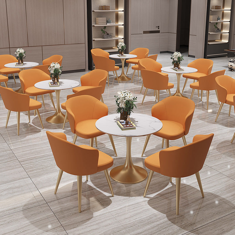 Set da pranzo in pietra sinterizzato glam 1/3/4/5 pezzi set da pranzo