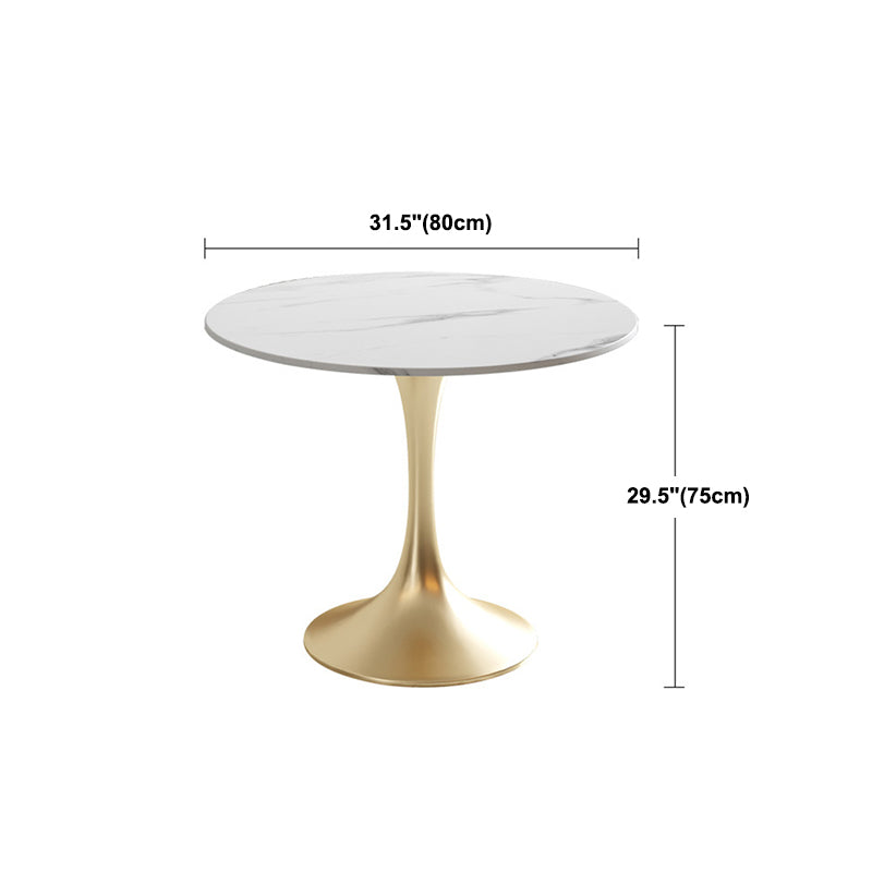 Set da pranzo in pietra sinterizzato glam 1/3/4/5 pezzi set da pranzo