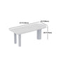 SinteredStone Home Dining Table Modern White Dining Room Table Clearhalo 'Dining Tables & Seating' 'Dining Tables' 'dining_table' 'furn' 'furn_dining_table' 'Furniture' 'Kitchen & Dining Furniture' 5166134