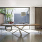 Modern Brown 78 with Wood Dining Table Rectangle Dining Table for Kitchen