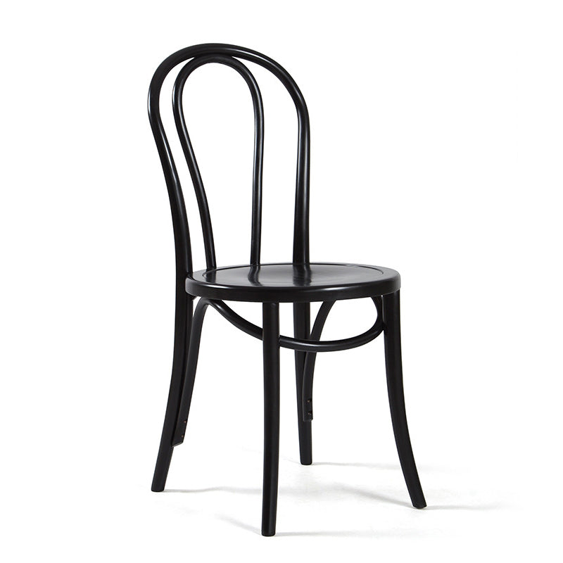 Traditional Dining Chair Solid Wood Windsor Back Armless Dining Chair Black 1 Piece Clearhalo 'Dining Chairs' 'Dining Tables & Seating' 'dining_chair' 'furn' 'furn_dining_chair' 'Furniture' 'Kitchen & Dining Furniture' 5166229