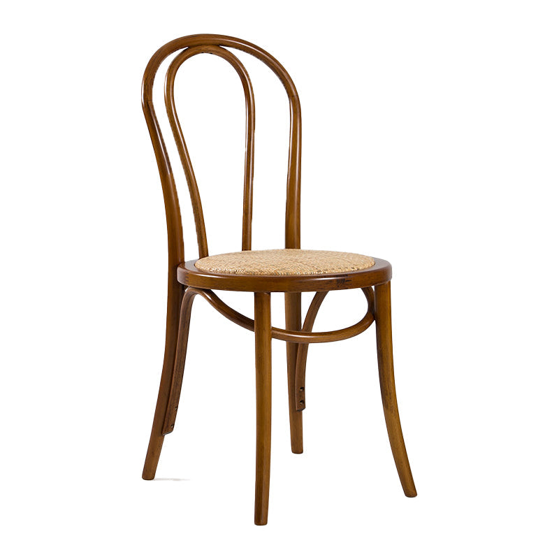 Traditional Dining Chair Solid Wood Windsor Back Armless Dining Chair Walnut 1 Piece Clearhalo 'Dining Chairs' 'Dining Tables & Seating' 'dining_chair' 'furn' 'furn_dining_chair' 'Furniture' 'Kitchen & Dining Furniture' 5166261