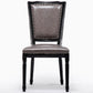 Traditional Style Dining Chair Solid Wood Upholstered Dining Room Chair