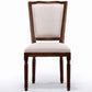 Traditional Style Dining Chair Solid Wood Upholstered Dining Room Chair
