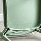 Plastic Scandinavian Armless Chair Stacking Indoor-Outdoor Chair