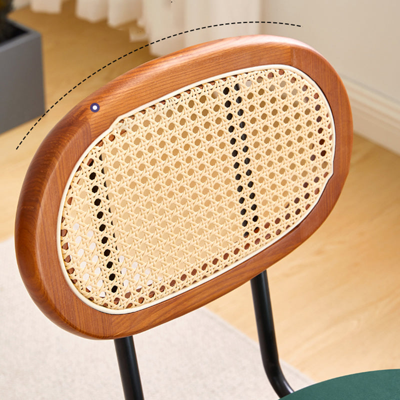 Industrial Dining Room Side Chairs Armless Open Back Chair for Kitchen Clearhalo 'Dining Chairs' 'Dining Tables & Seating' 'dining_chair' 'furn' 'furn_dining_chair' 'Furniture' 'Kitchen & Dining Furniture' 5166843