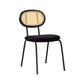 Industrial Dining Room Side Chairs Armless Open Back Chair for Kitchen Black 1 Piece Clearhalo 'Dining Chairs' 'Dining Tables & Seating' 'dining_chair' 'furn' 'furn_dining_chair' 'Furniture' 'Kitchen & Dining Furniture' 5166847