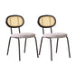 Industrial Dining Room Side Chairs Armless Open Back Chair for Kitchen Gray Black 2 Piece Set Clearhalo 'Dining Chairs' 'Dining Tables & Seating' 'dining_chair' 'furn' 'furn_dining_chair' 'Furniture' 'Kitchen & Dining Furniture' 5166854