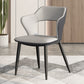 Metal Modern Indoor Side Chair with Arms Matte Finish Open Back Dining Chair Light Gray 1 Piece Clearhalo 'Dining Chairs' 'Dining Tables & Seating' 'dining_chair' 'furn' 'furn_dining_chair' 'Furniture' 'Kitchen & Dining Furniture' 5170422