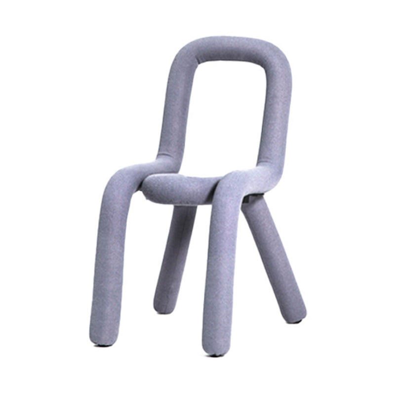 Contemporary Style Side Chair Open Back Dining Chair for Indoor Grey 1 Piece Clearhalo 'Dining Chairs' 'Dining Tables & Seating' 'dining_chair' 'furn' 'furn_dining_chair' 'Furniture' 'Kitchen & Dining Furniture' 5170464