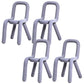 Contemporary Style Side Chair Open Back Dining Chair for Indoor Grey 4 Piece Set Clearhalo 'Dining Chairs' 'Dining Tables & Seating' 'dining_chair' 'furn' 'furn_dining_chair' 'Furniture' 'Kitchen & Dining Furniture' 5170469