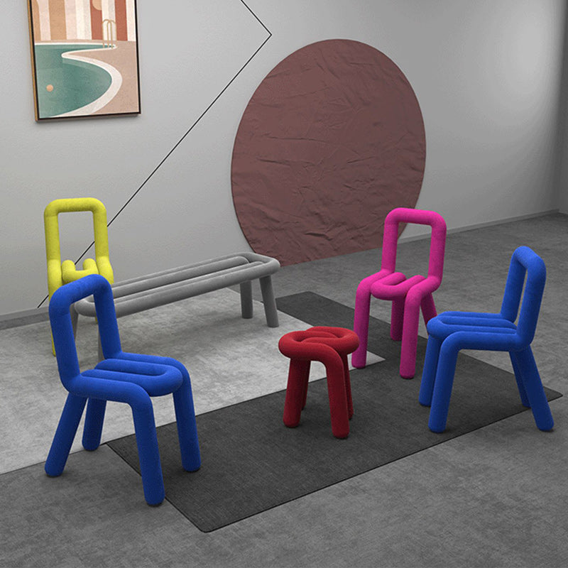 Contemporary Style Side Chair Open Back Dining Chair for Indoor Clearhalo 'Dining Chairs' 'Dining Tables & Seating' 'dining_chair' 'furn' 'furn_dining_chair' 'Furniture' 'Kitchen & Dining Furniture' 5170479