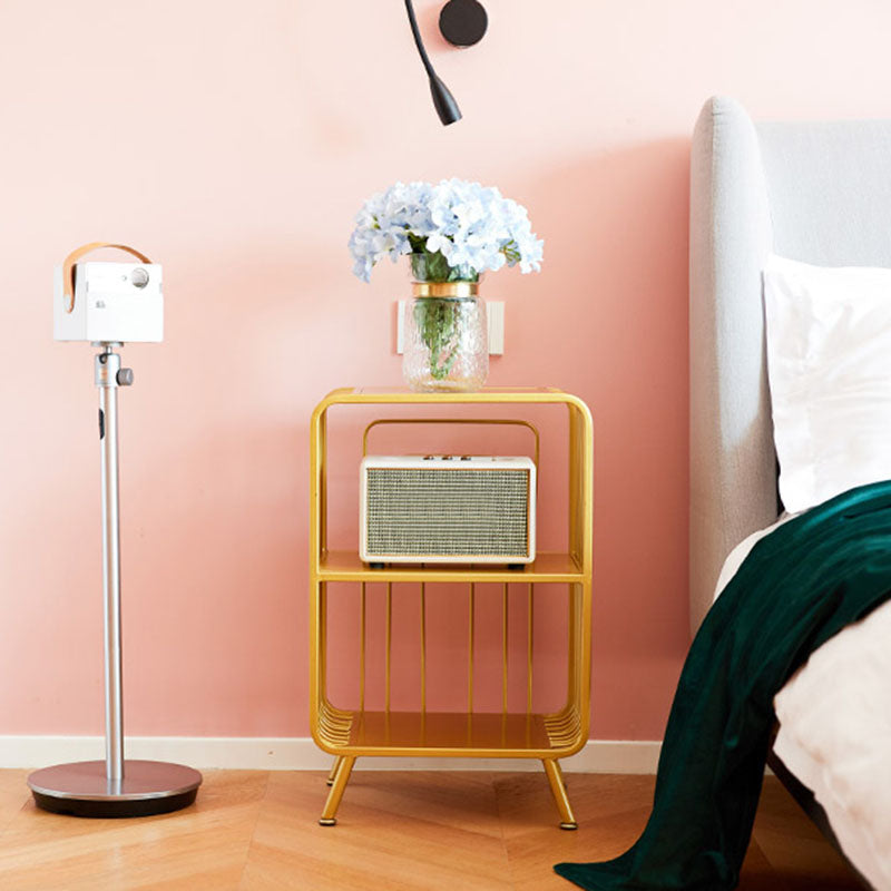 Modern Standard Bookcase Home Office Bookshelf with Rectangle Shelves