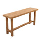 Luxury Rectangular Bar Table Set 1/5/6/11 Pieces Wooden Counter Table with High Stools
