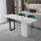 Industrial 1/2/3 Pieces Sintered Stone Bar Table Set Rectangular Counter Set Clearhalo 'Bar Furniture' 'furn' 'furn_home_bar_bar_sets' 'Furniture' 'Home Bars & Bar Sets' 'home_bar_bar_sets' 'Kitchen & Dining Furniture' 5170697