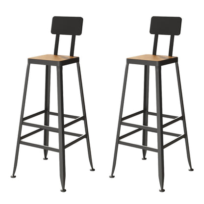 Modern 1/2/4/7 Pieces Solid Wood Pub Table Set Rectangular Counter Table for Dining Room