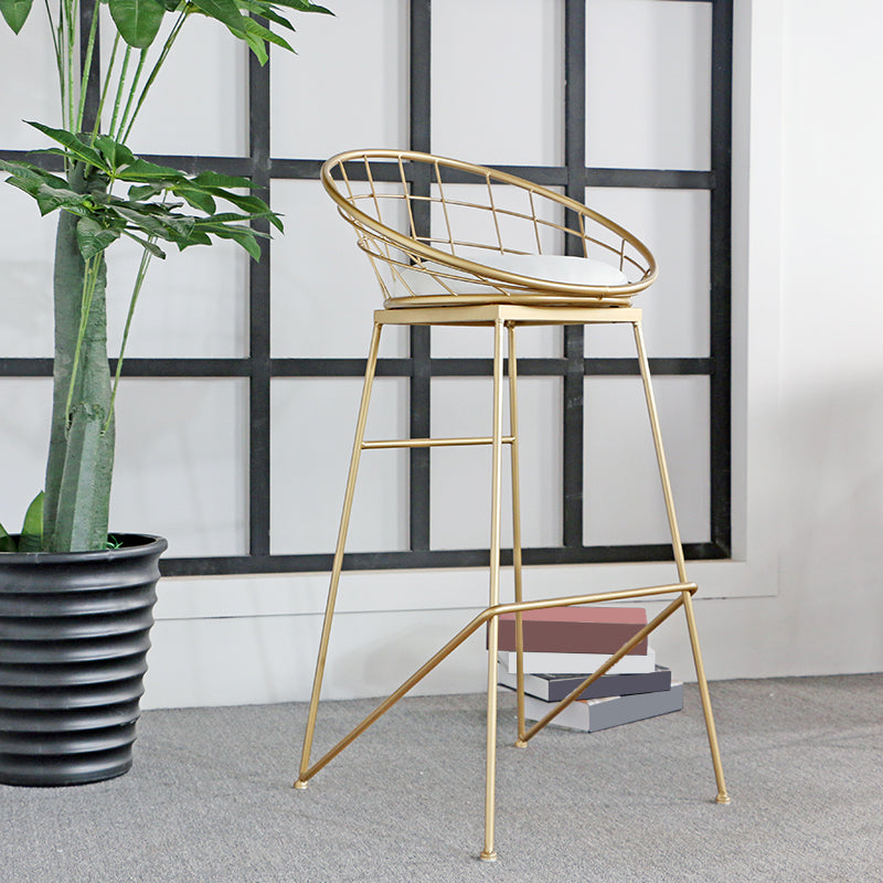 1/4/7 pièces Glam Glam Iron Bar Table Set Rectangle Bistro Set avec un faux marbre blanc